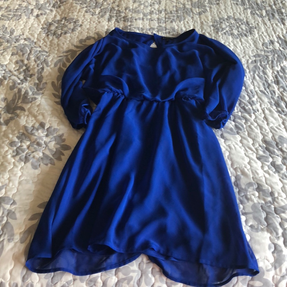 Blue dress